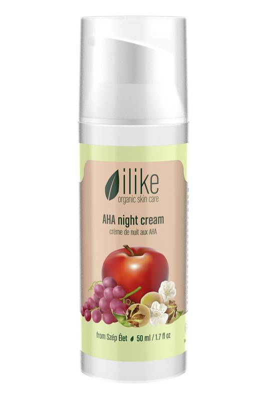 AHA Night Cream by Ilike Organic