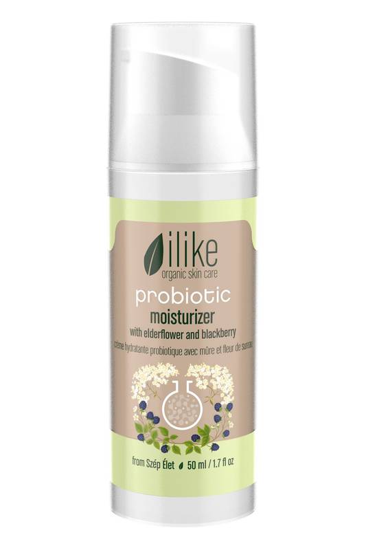 Probiotic Moisturizer with Elderflower and Blackberry by Ilike Organic