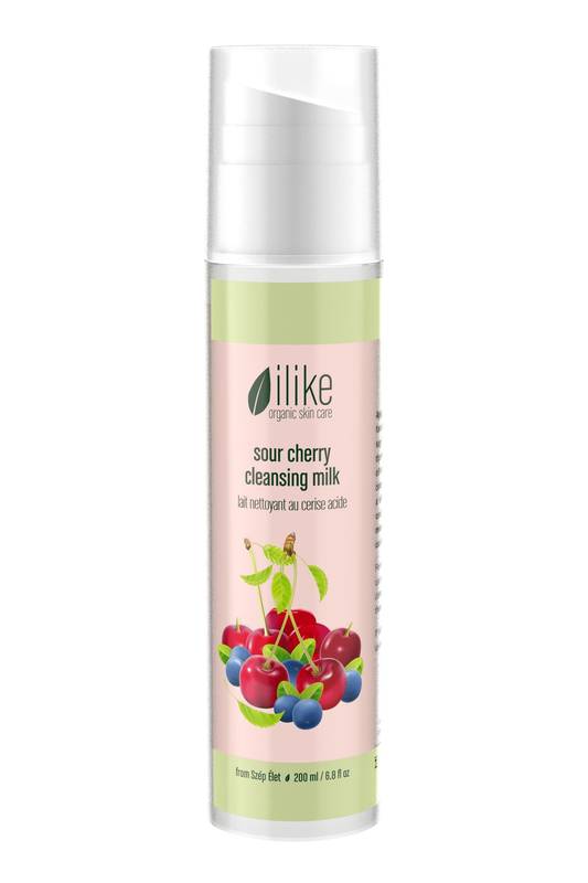 Sour Cherry Milk Cleanser by Ilike Organic Skin Care